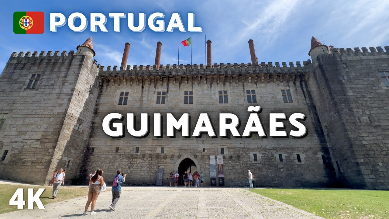 [4K] DUCAL PALACE OF THE BRAGANÇA - THE MOST VISITED MUSEUM IN THE NORTH OF PORTUGAL