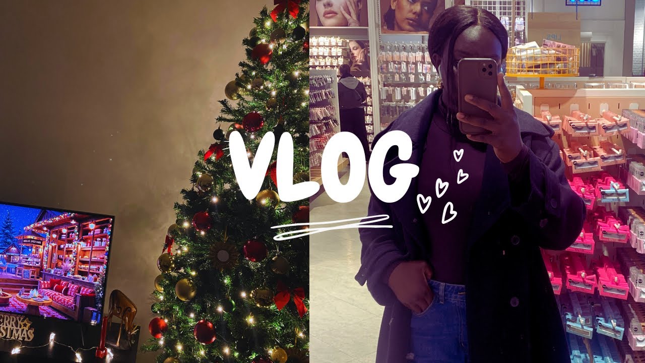 End of fall vlog, Christmas dinners & decorating 