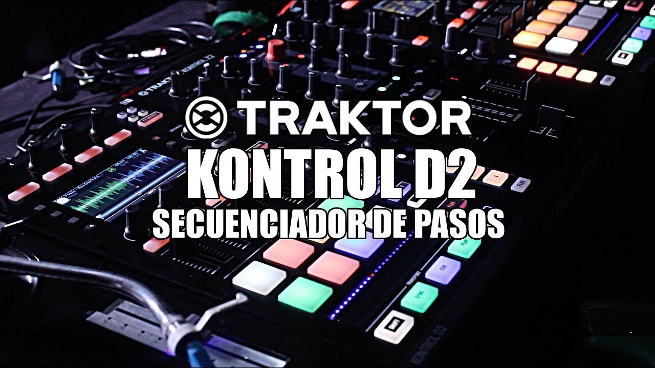 TRAKTOR KONTROL D2: SECUENCIADOR DE PASOS (TOMAS EXTRAS)
