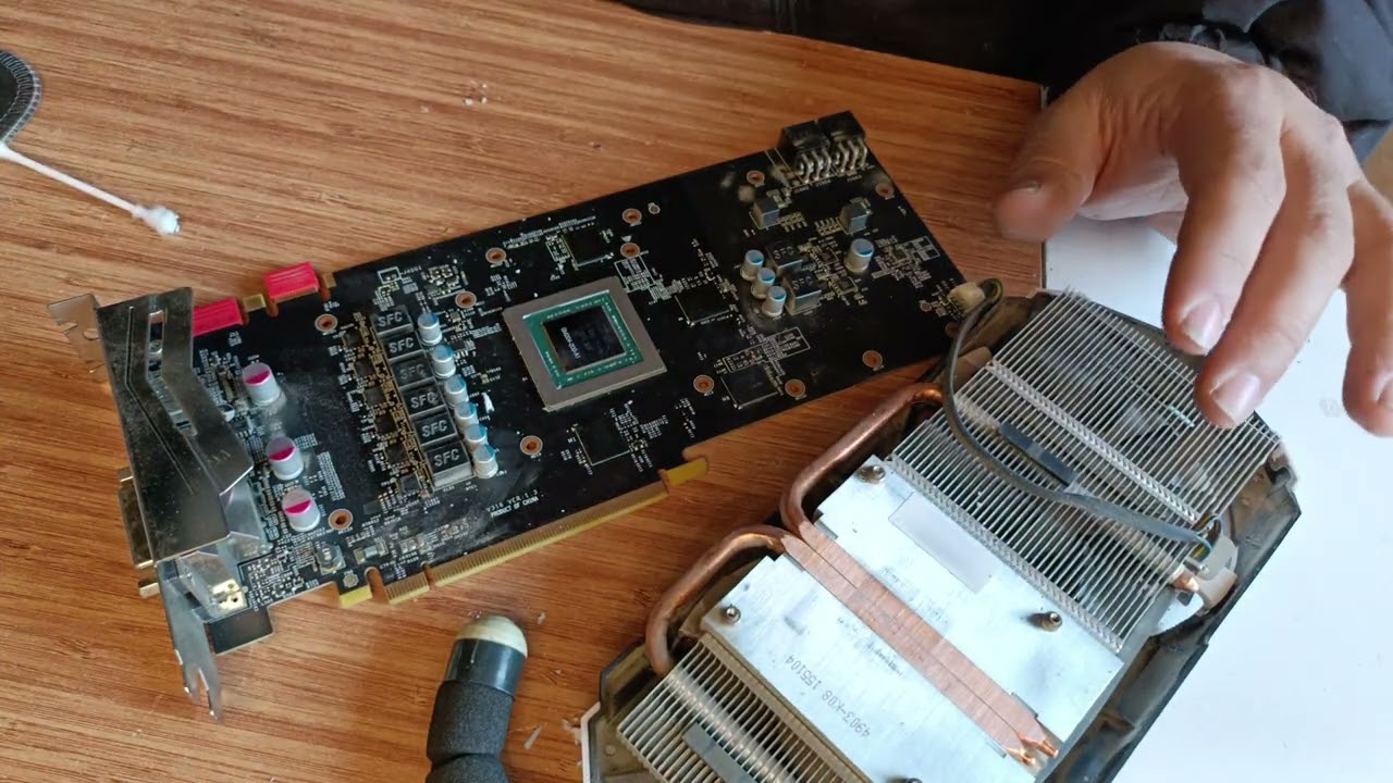 GTX 970 termal macun temizliği 