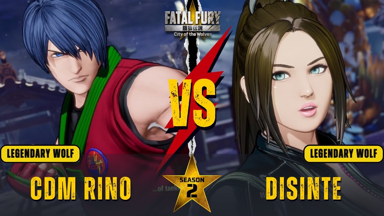 FF:CotW 🌟CDM RINO (Jae Hoon) vs DISINTE (Mai)🌟Replay Match - FATAL FURY: City of the Wolves!