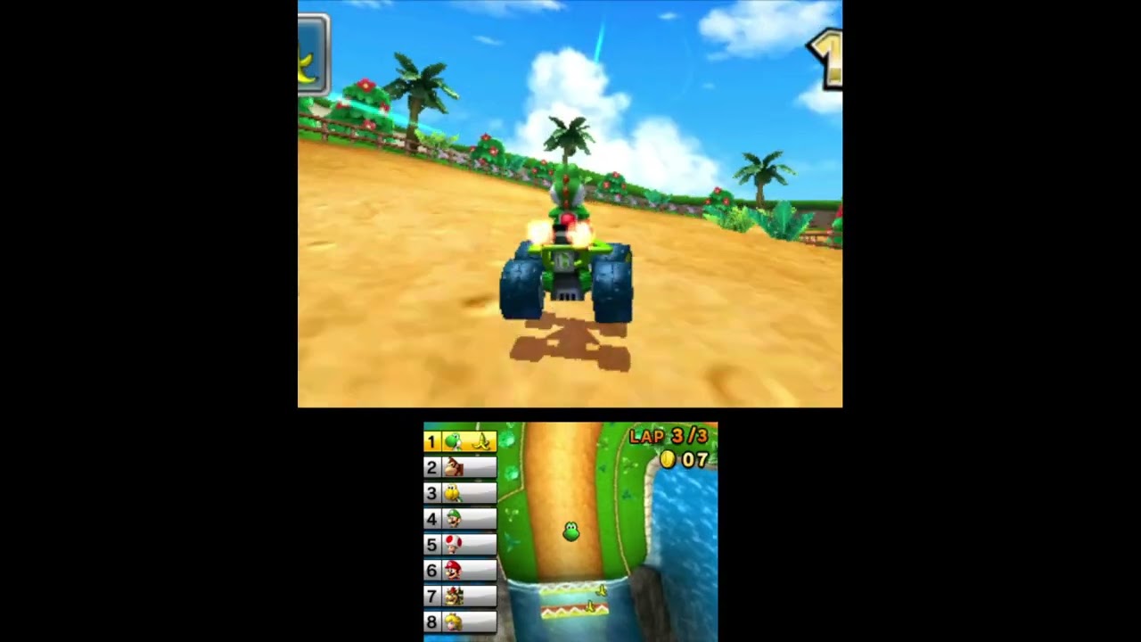 【3DS マリオカート7】150cc　きのこカップ　【無実況】