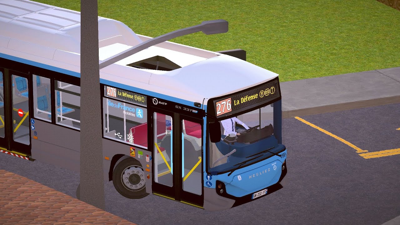 Proton bus simulator: Heuliez gx 337 électrique idfm