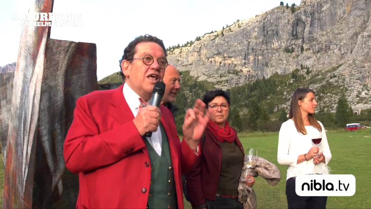 #MURFREIT - Philippe Daverio in visita da Wilhelm Senoner