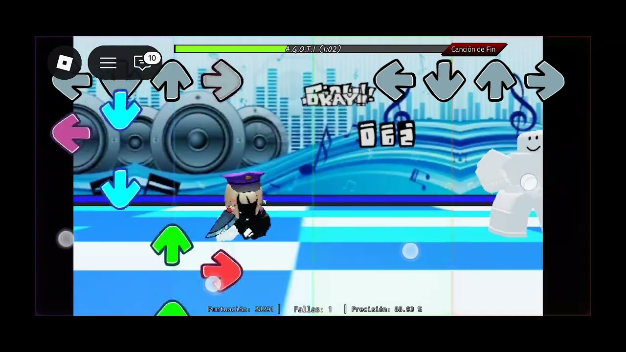 Jugando remix fnf parte4