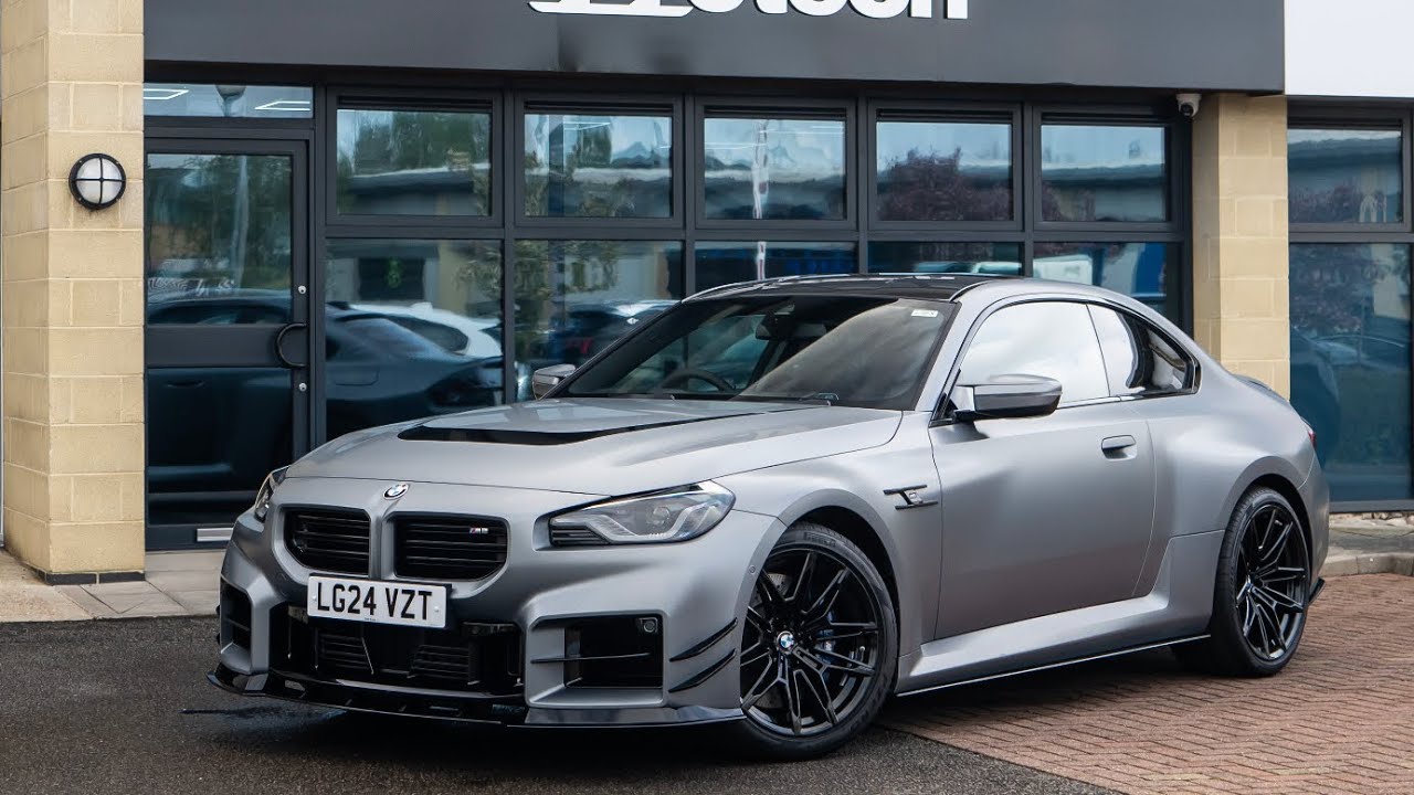Frozen Grey BMW M2 G87 with full AC Schnitzer kit