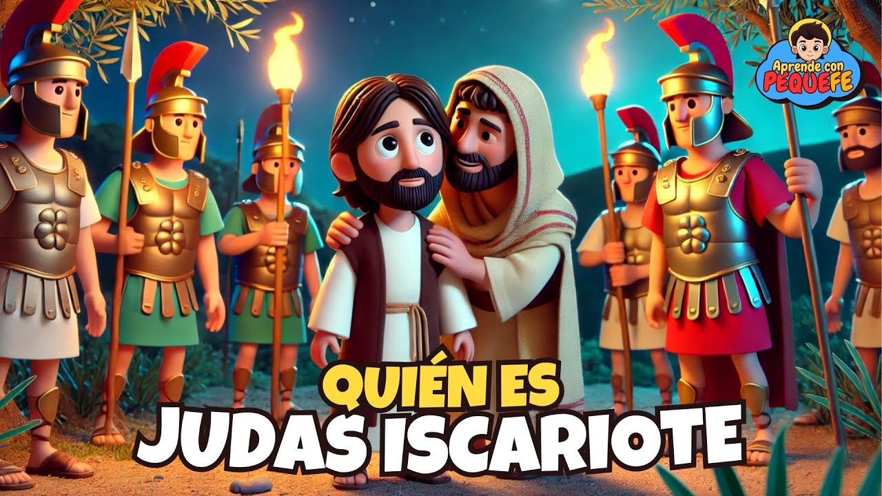 ¿Quién es JUDAS ISCARIOTE? 💰 Para NIÑOS | PequeFe