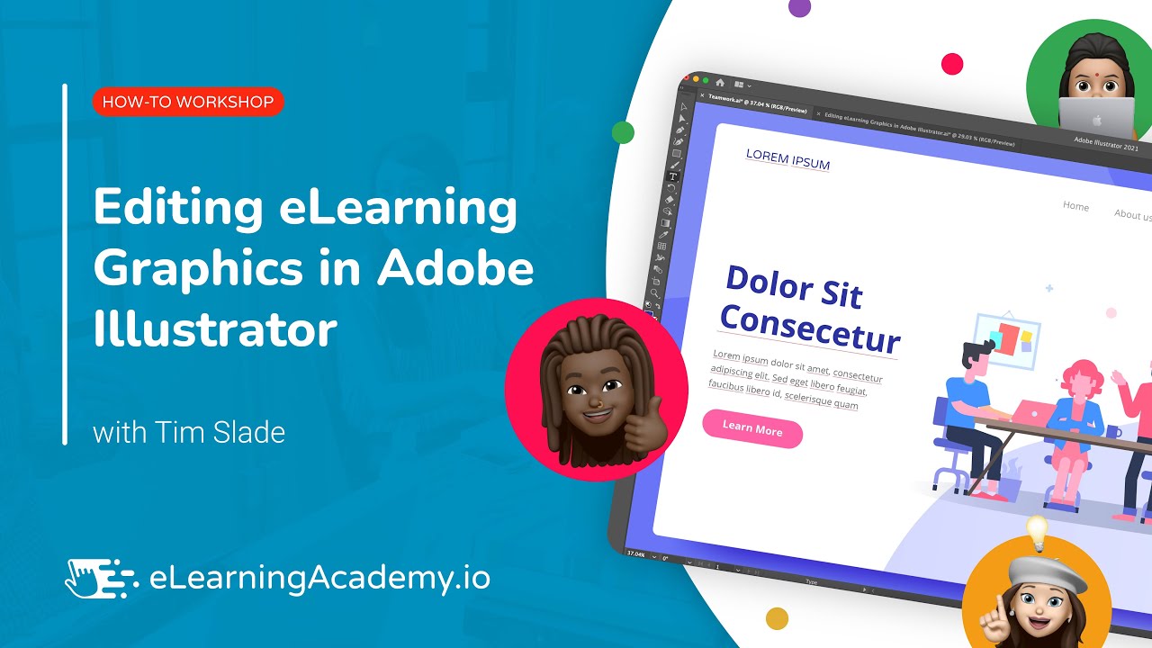 Editing eLearning Graphics in Adobe Illustrator | How-To Workshop