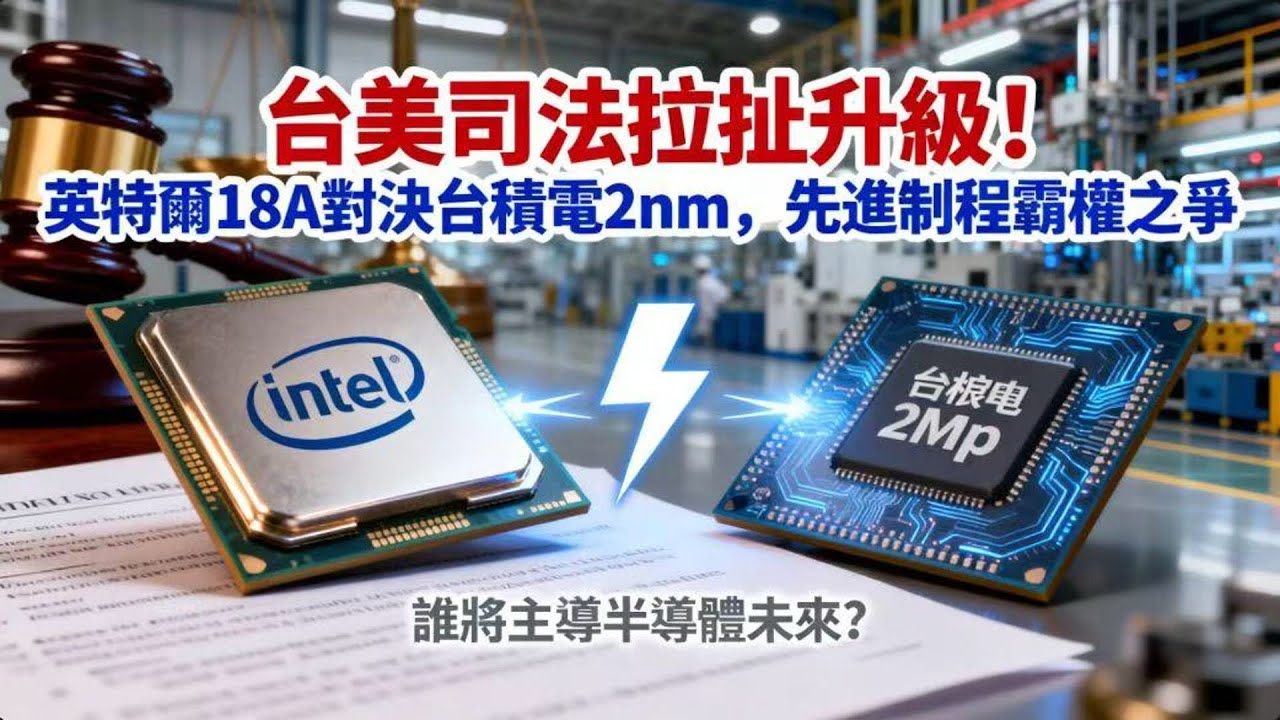 英特爾硬剛台積電！半導體世紀大戰，全球格局徹底翻盤