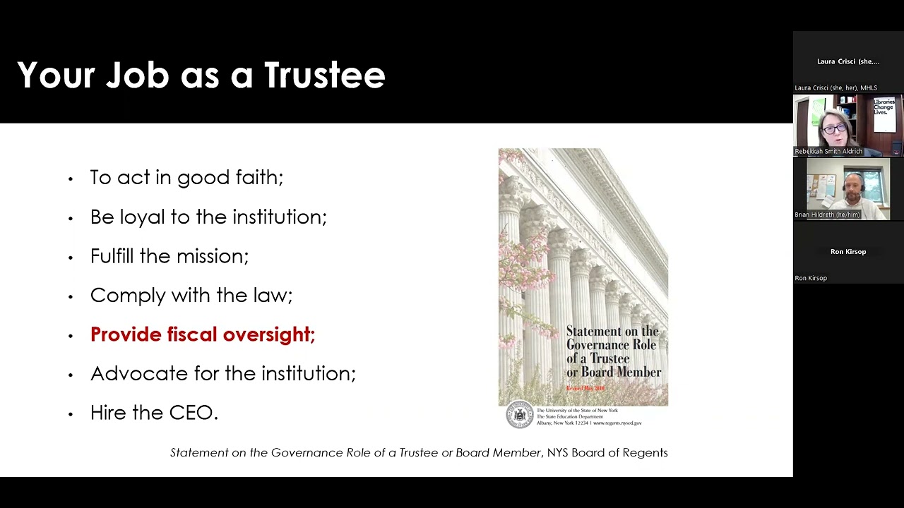 06-20-23 Trustee Handbook Book Club: Financial Planning & Budgeting