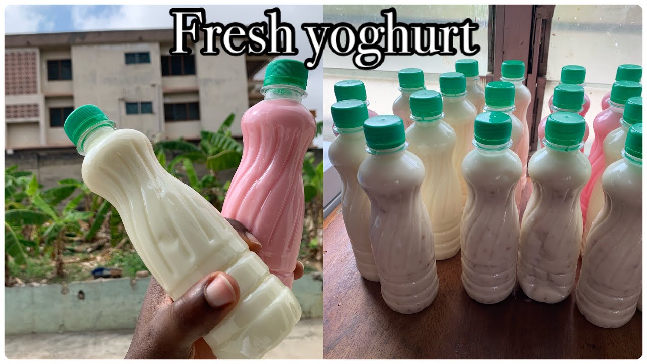 How to make fresh yoghurt || the perfect way to make fresh yoghurt|| Ghana fresh yoghurt