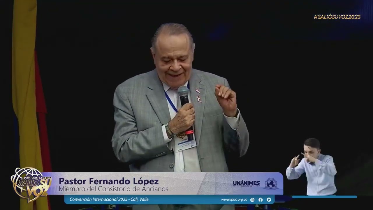 UNA APARENTE CONTRADICCIÓN - ÚLTIMA PREDICA CONVENCIÓN IPUC  -  PASTOR FERNANDO LOPEZ