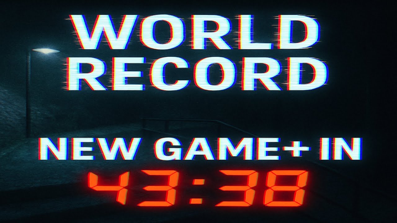 (FORMER WORLD RECORD) CRY OF FEAR SPEEDRUN NEW GAME+ IN 43:38
