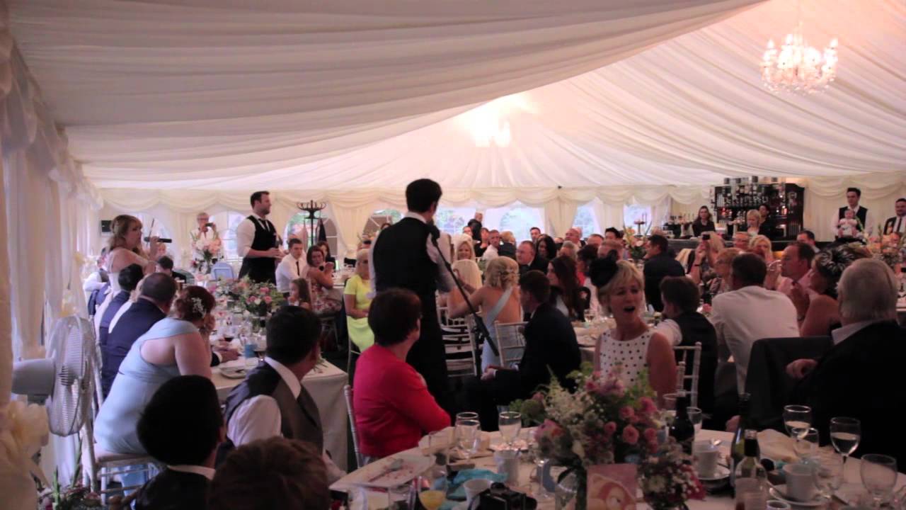 Singing Waiters & Les Mis Wedding Flash Mob