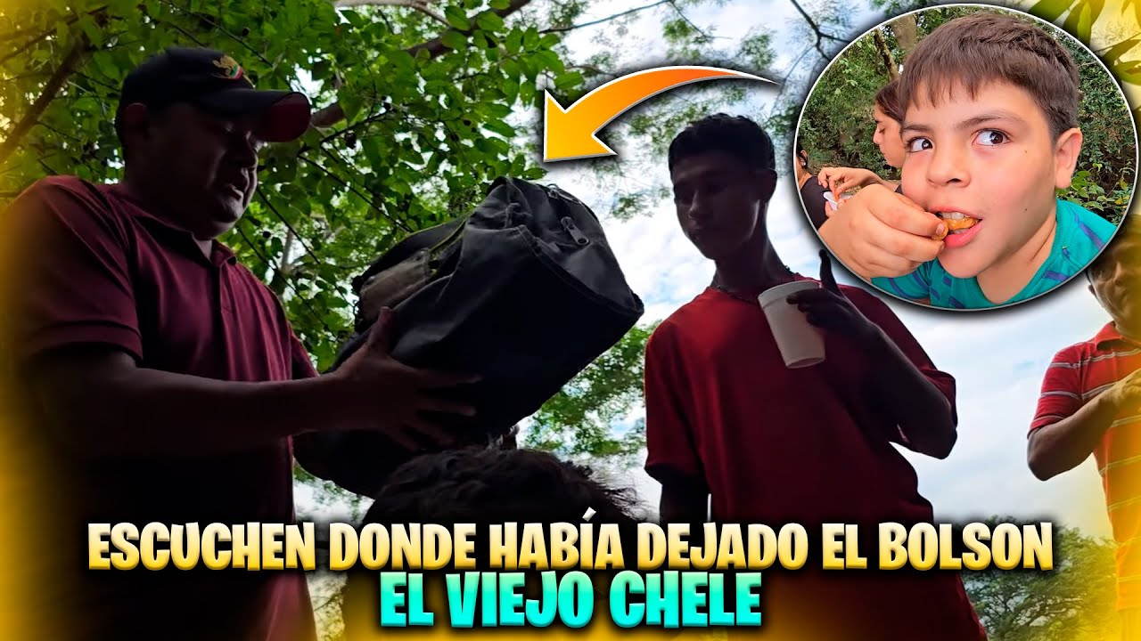 Nexar se dio la misión de buscar el bolson de Camarón. Botaron a Toto con todo y churros