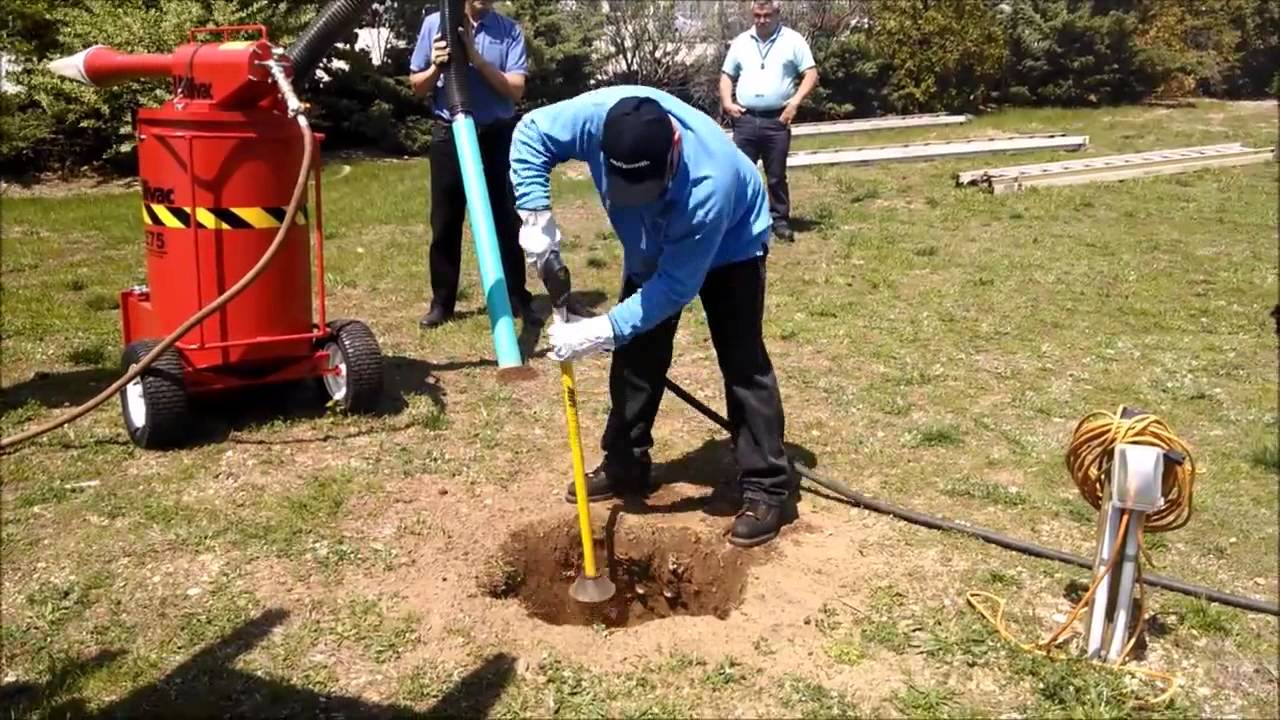 AirSpade and Utilivac Field Demonstration by Eastcom