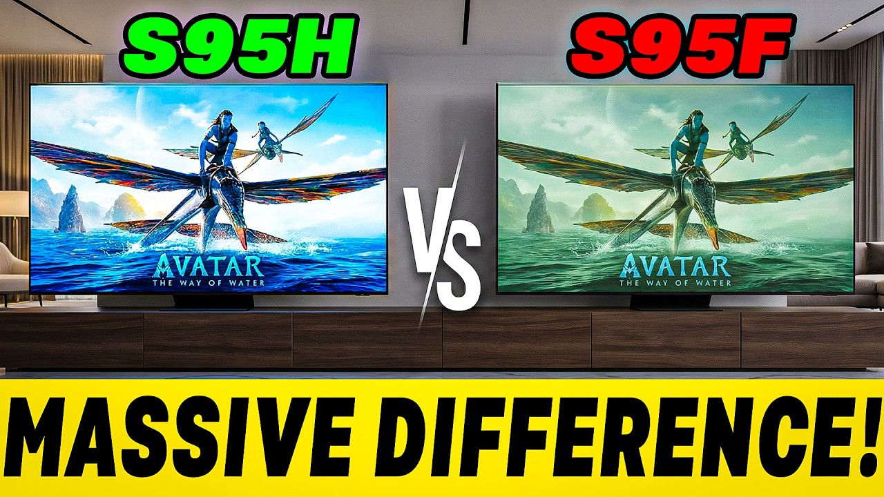 Samsung S95H kontra S95F OLED &ndash; duże ulepszenia, ukryte obawy