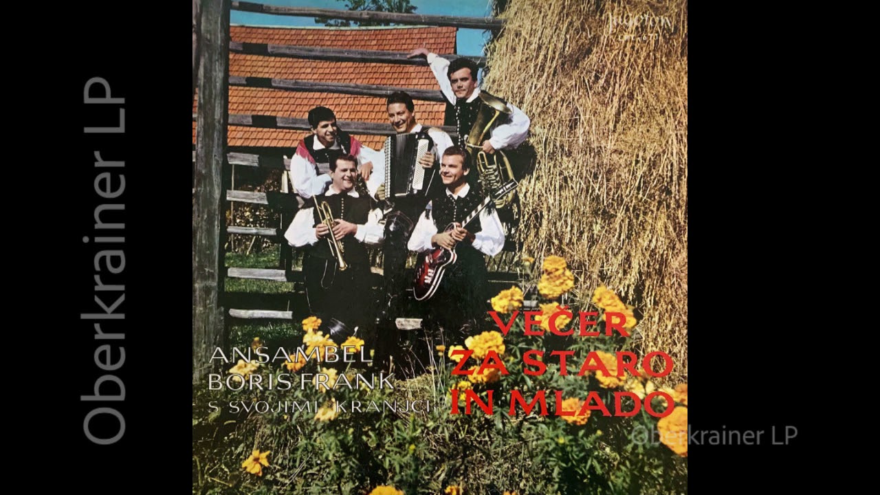 Boris Frank s svojimi Kranjci - VEČER ZA STARO IN MLADO - 1966