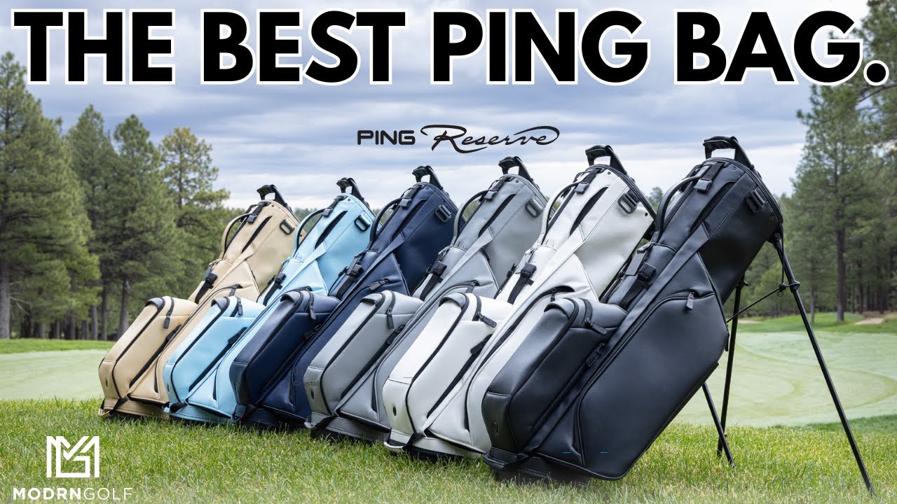 Сумка для гольфа PING RESERVE // Лучший игрок PING? Лучшая сумка для гольфа в 2026 году? Сумка дл...