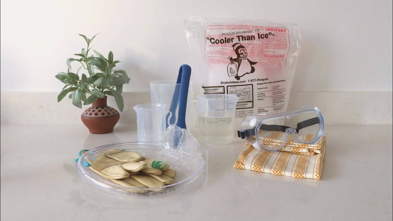 Disappearing Eggs: Dry Ice Activity