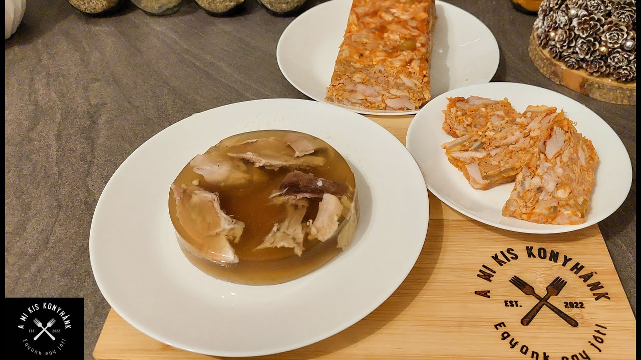 Приготовление желе и рульки сыра