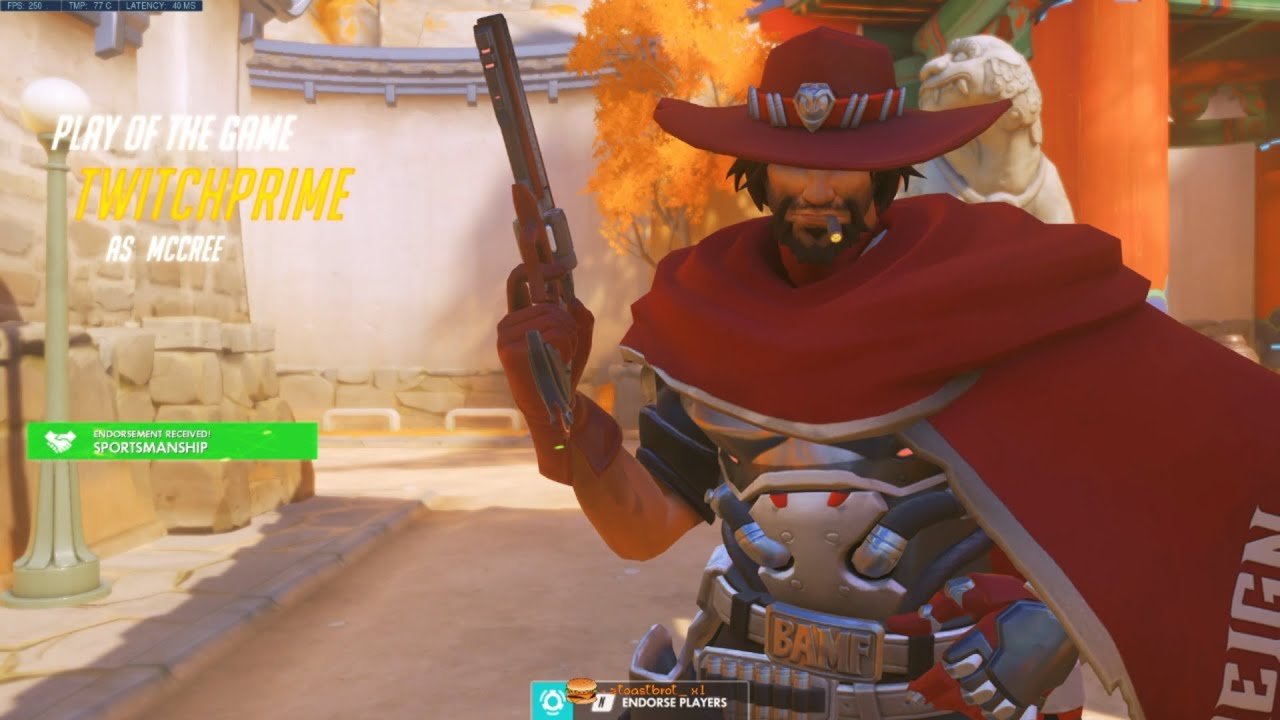 Overwatch Dafran Playing Mccree Like F.cking Human Aimbot