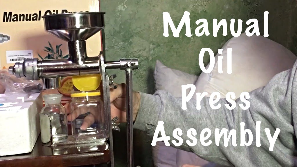 Manual Oil Press Assembly