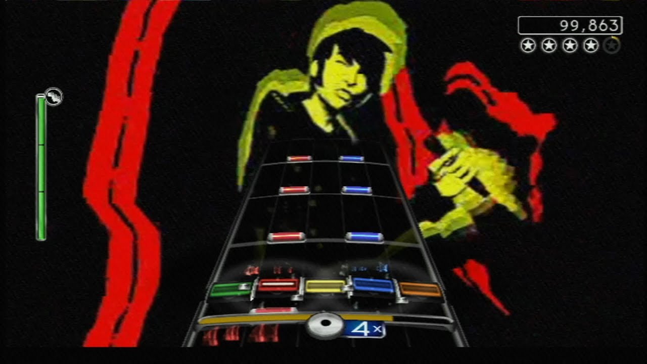 Everlong - Foo Fighters Guitar FC (RB2) PS2 Rock Band 2
