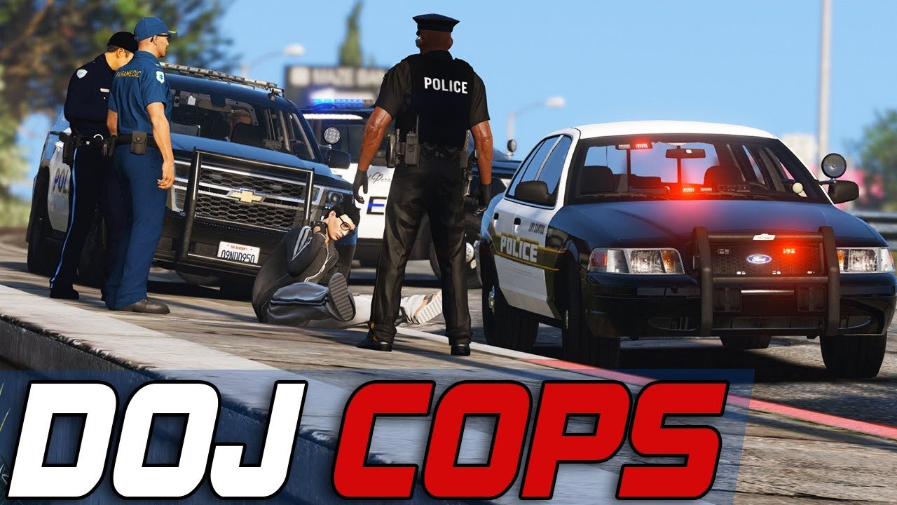 Dept. of Justice Cops #797 - Chasing A Parachuter