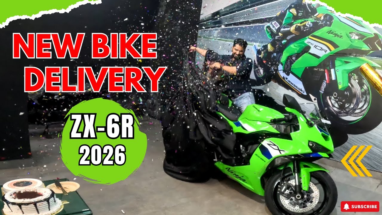 НОВЫЙ МОТОЦИКЛ! Kawasaki Ninja ZX-6R 2026 💚🔥#zx6r
