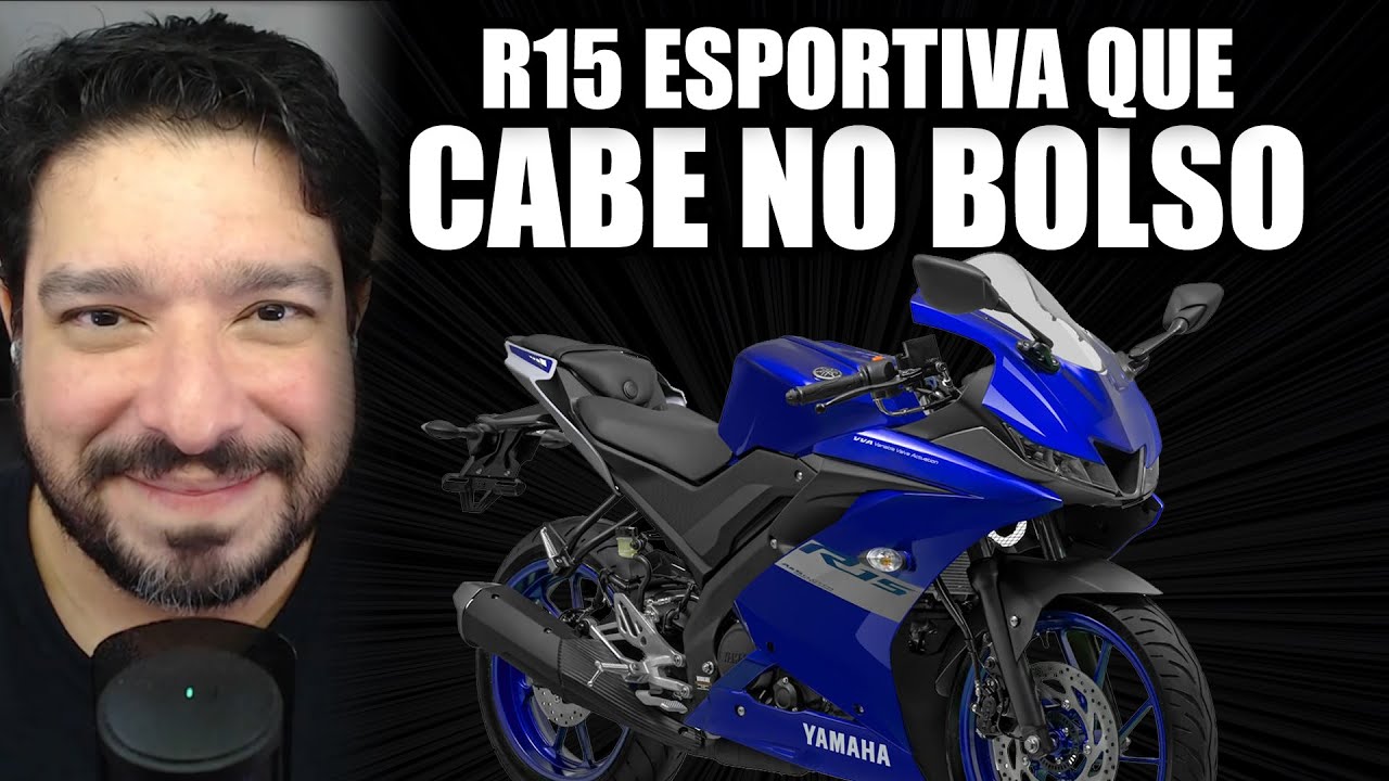 Yamaha R15 &eacute; uma esportiva que cabe no bolso