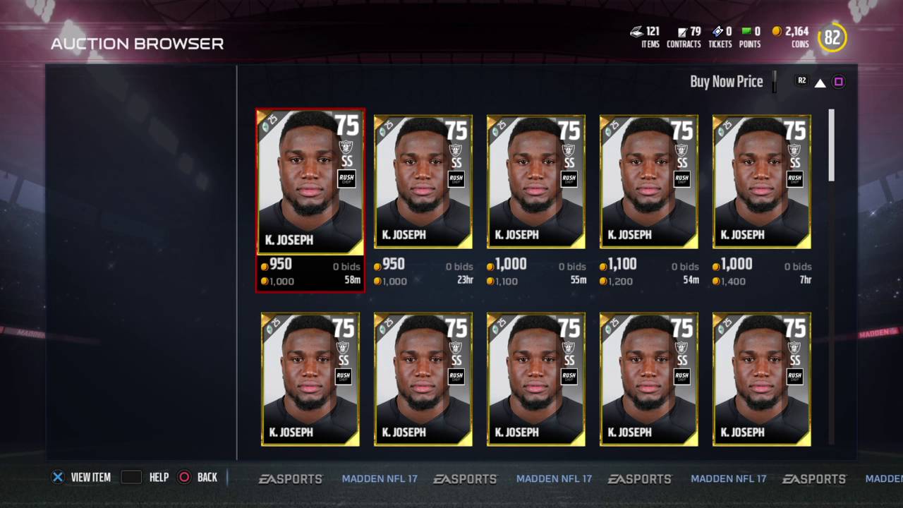 haydenbrady42 PS4 madden 17 pack opening
