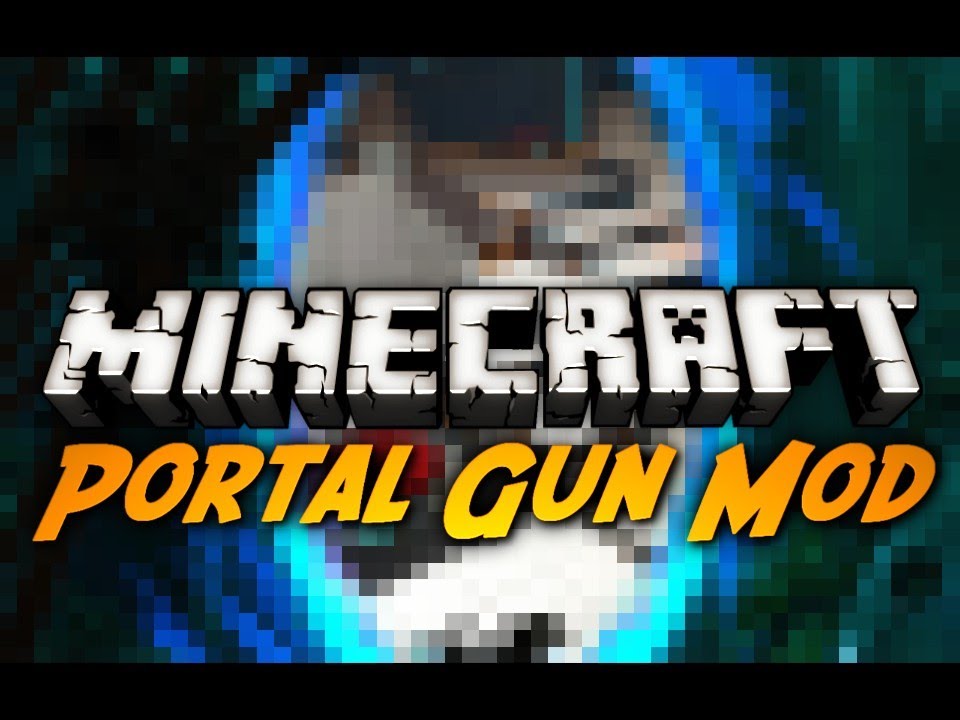 Minecraft Mod Review: PORTAL GUN! (Aerial Faith Plates, Turrets, Radio, & More)
