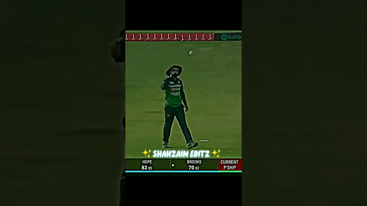 Shadab Khan takes unbelievable catch against Westindies 😱😱 #pakvswi #odiseries #shorts #cricket