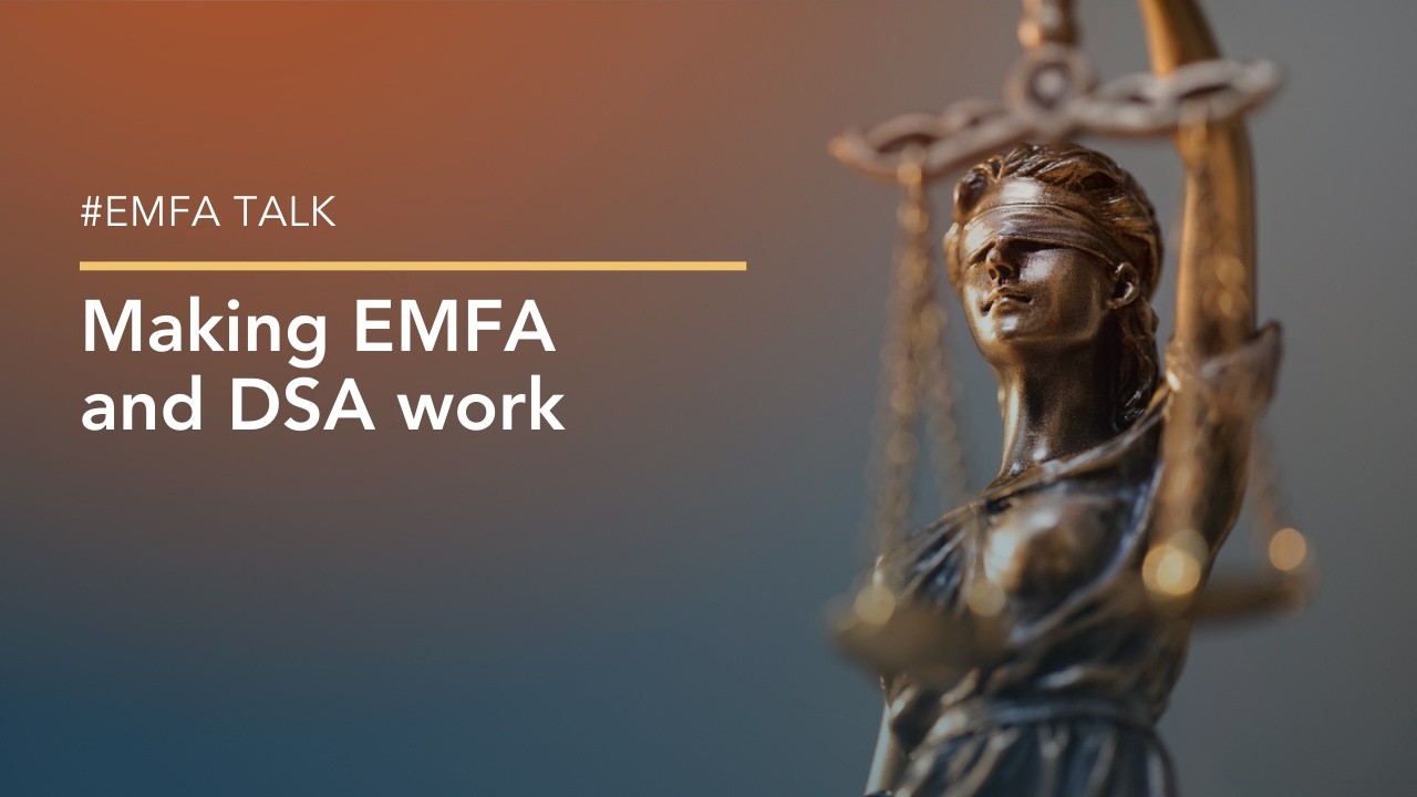 Making EMFA and DSA work