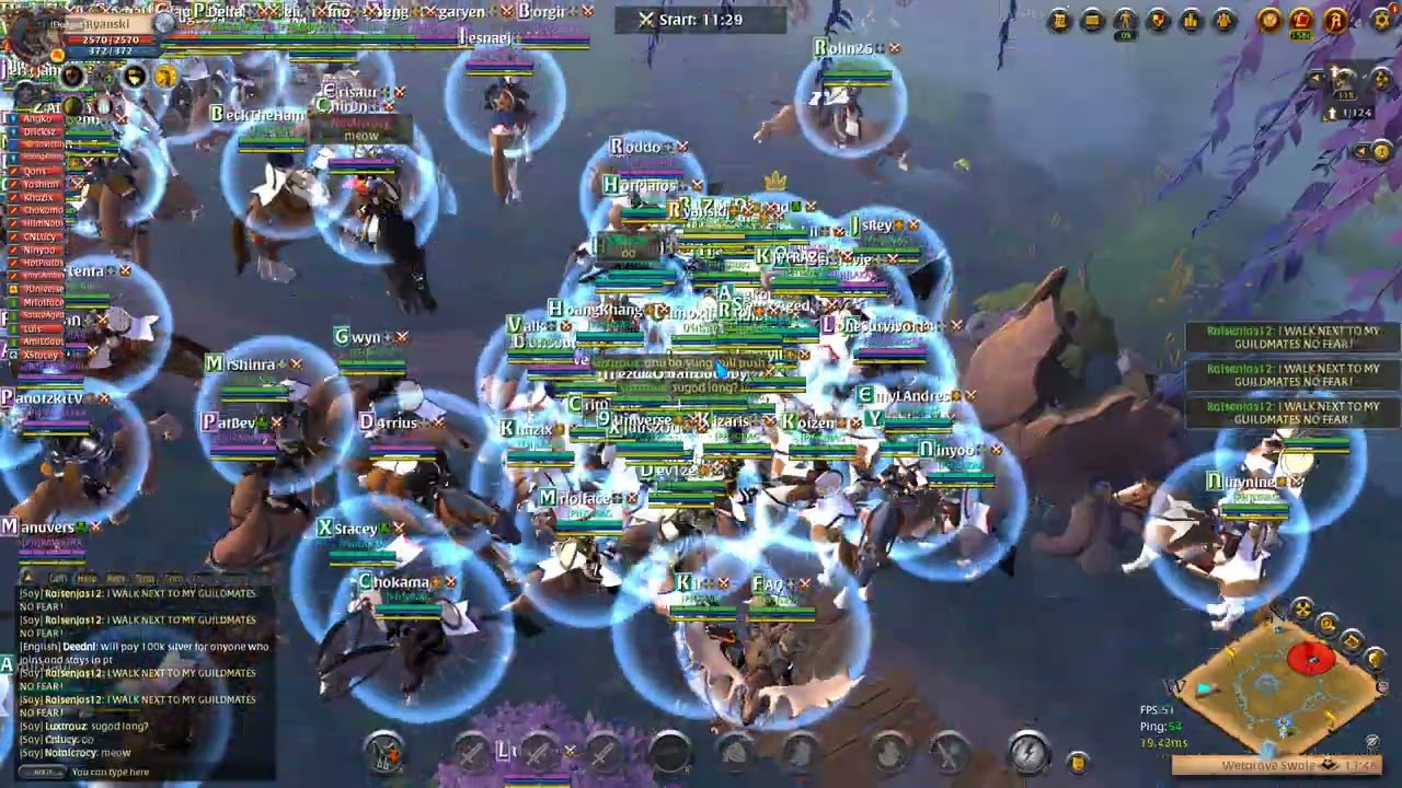 [PH] SINAG vs DOG | ZvZ Territory Fight in BZ! | Lifecurse POV | Albion East