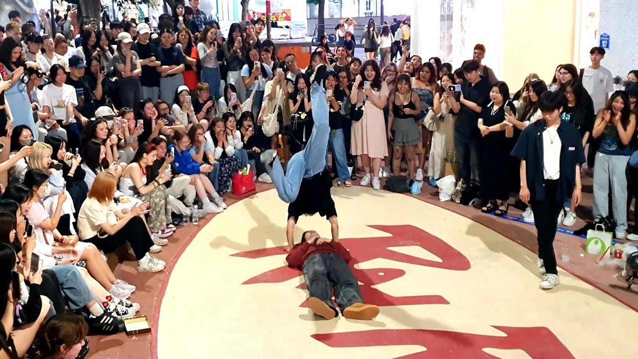 [STREET ARTIST] ONE OF. INTERACTIVE HONGDAE BUSKING. 240611.