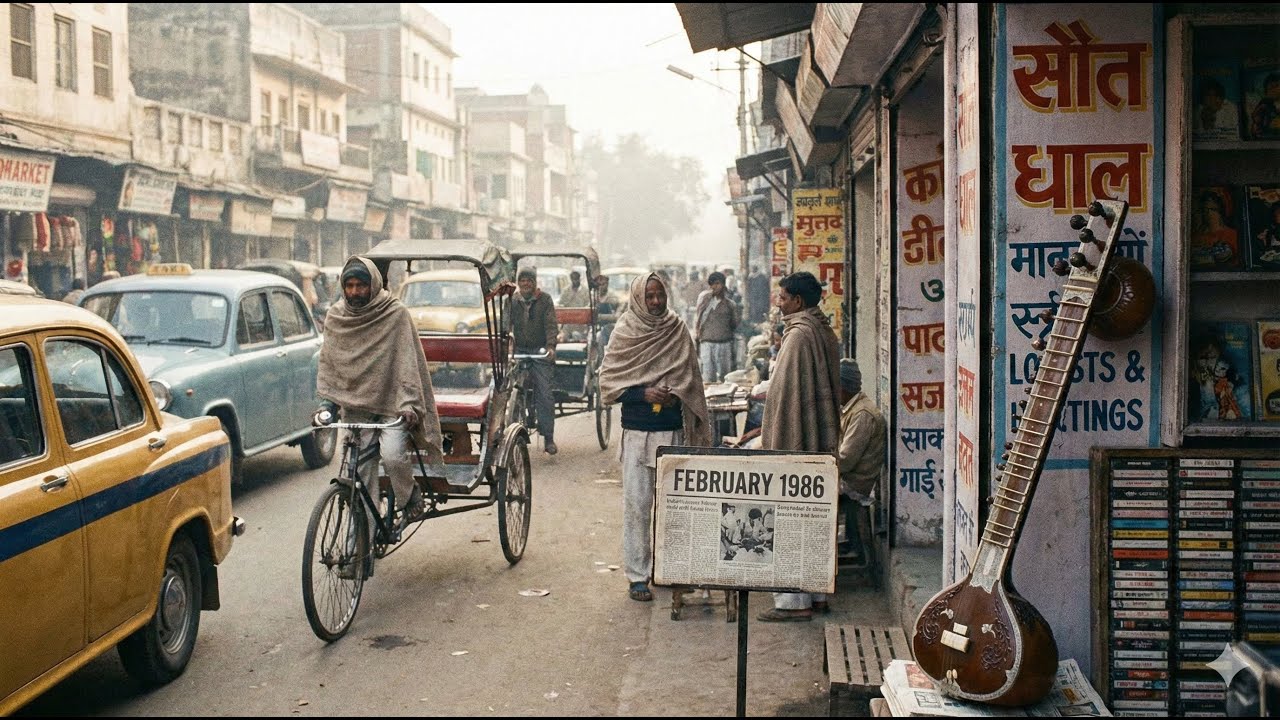 What was happening in India 40 years ago? Feb 1986: Nation at a Crossroads