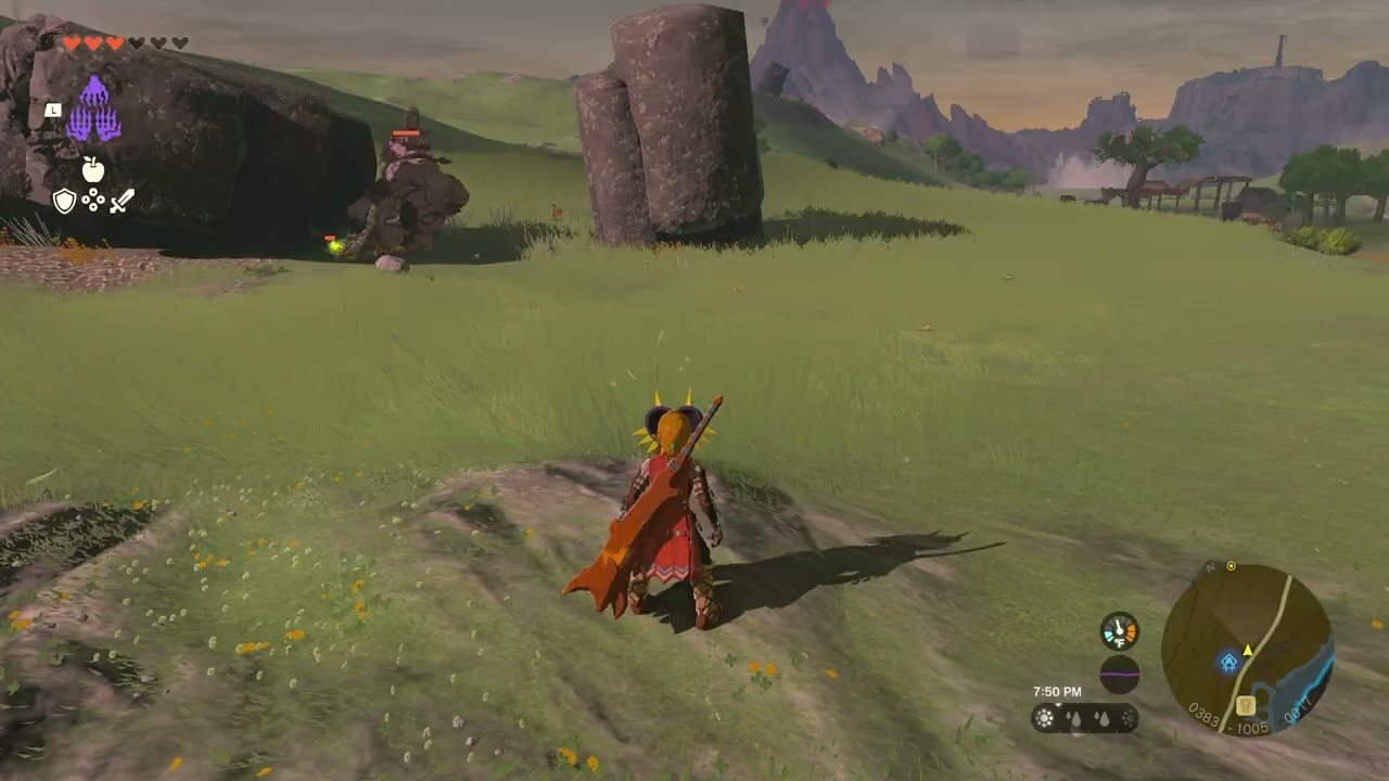 boss bokoblin vs all elemental lizals