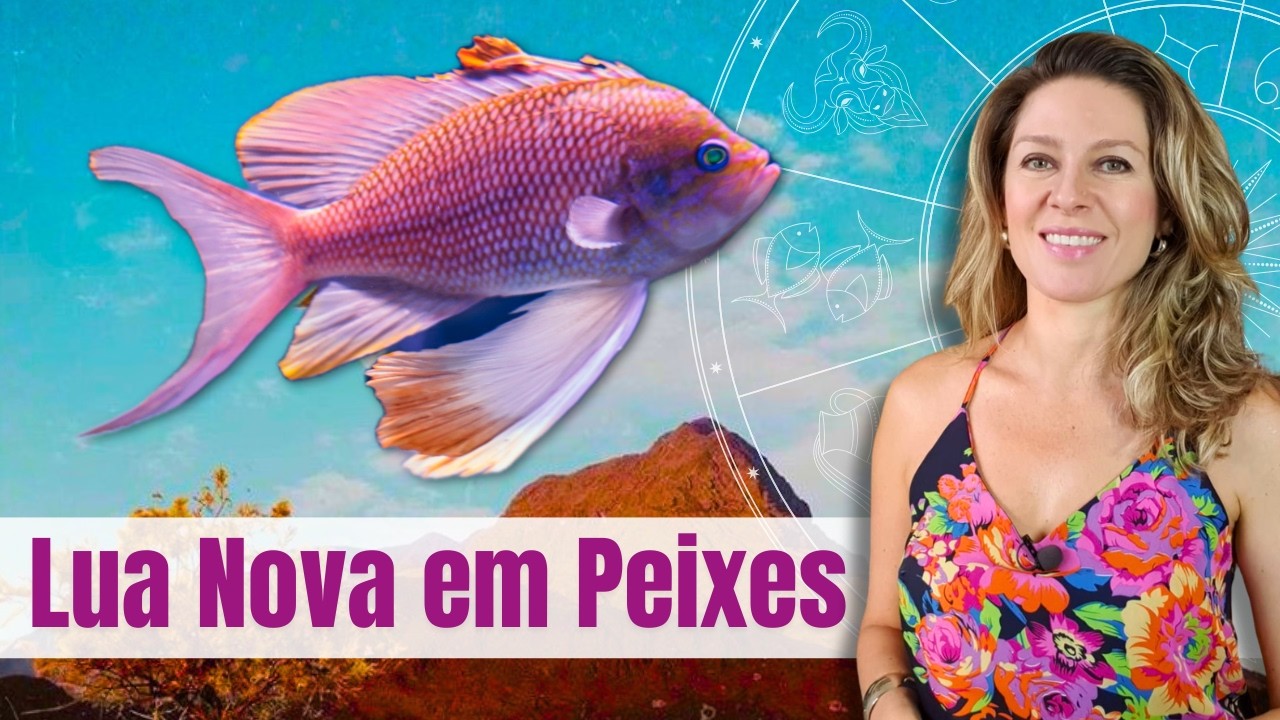 LUA NOVA EM PEIXES: Última lunação antes do Ano Novo Astrológico