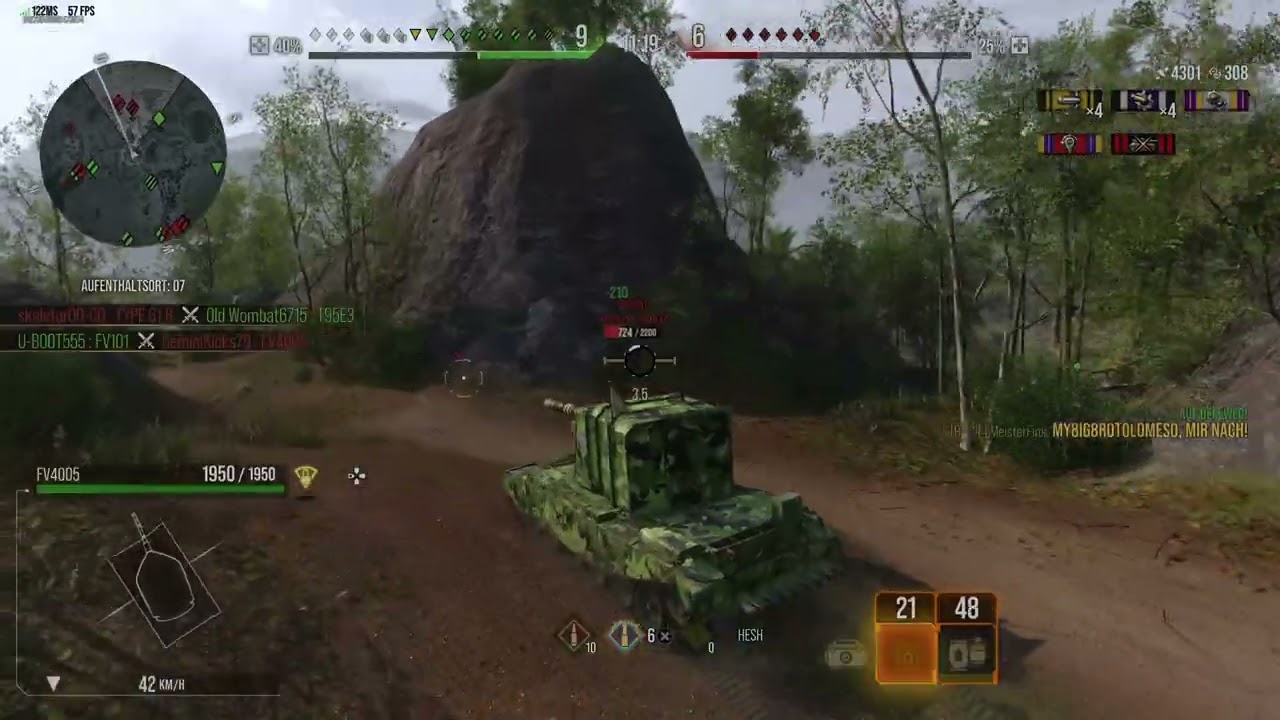 Also Leute so sollte ne minimum Runde FV4005 aussehen😱 Das Teil gehört an die Front u net hinten🖕