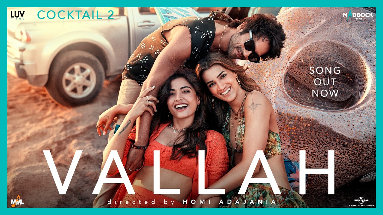 Vallah (Official Video) Shahid, Kriti, Rashmika | Pritam, Bayanni, Harrdy S, Amitabh B | Cocktail 2