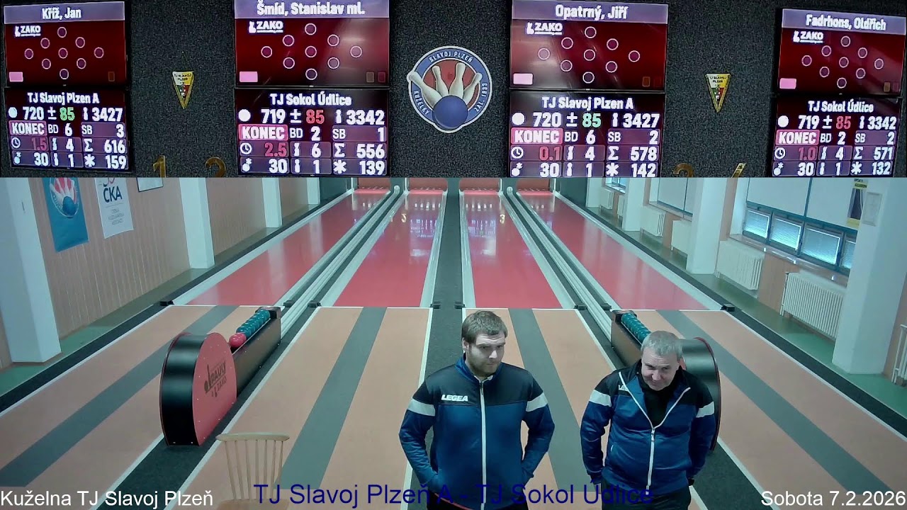 TJ Slavoj Plzeň A - TJ Sokol Údlice