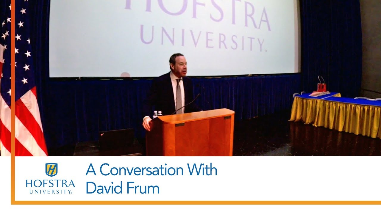 A Conversation With David Frum