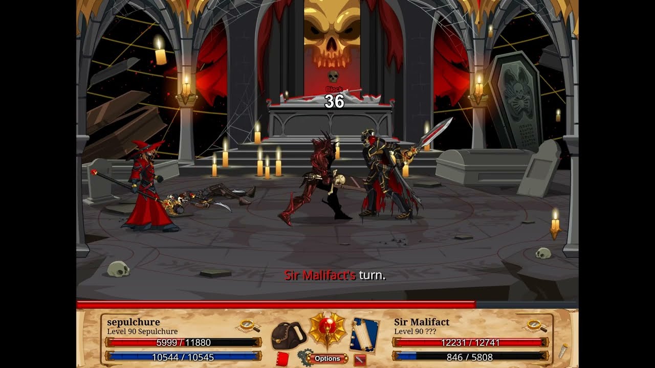 DragonFable | Betrayed Bonds | Sepulchure