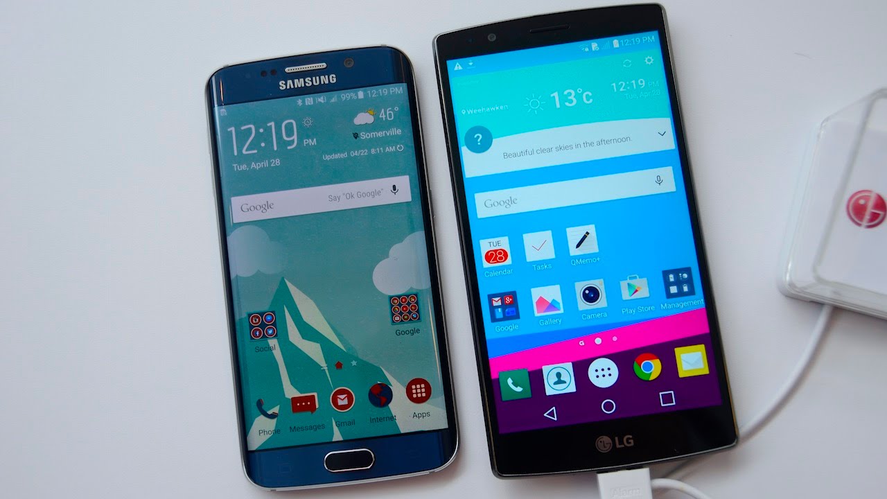 LG G4 vs Samsung Galaxy S6: Hands-On Comparison | Pocketnow