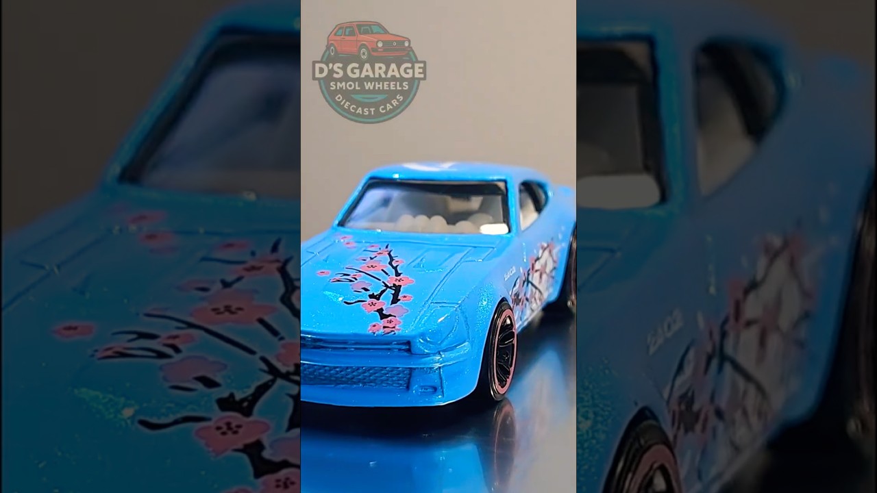 Hot Wheels - Datsun 240Z blue SHORT  #dsgsw #datsun240z #hotwheels #dsgaragesw #smolwheels #datsun