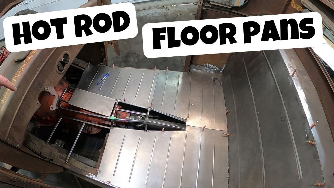 Installing Scratch Made Hot Rod Floor Pans - 1927 Model T