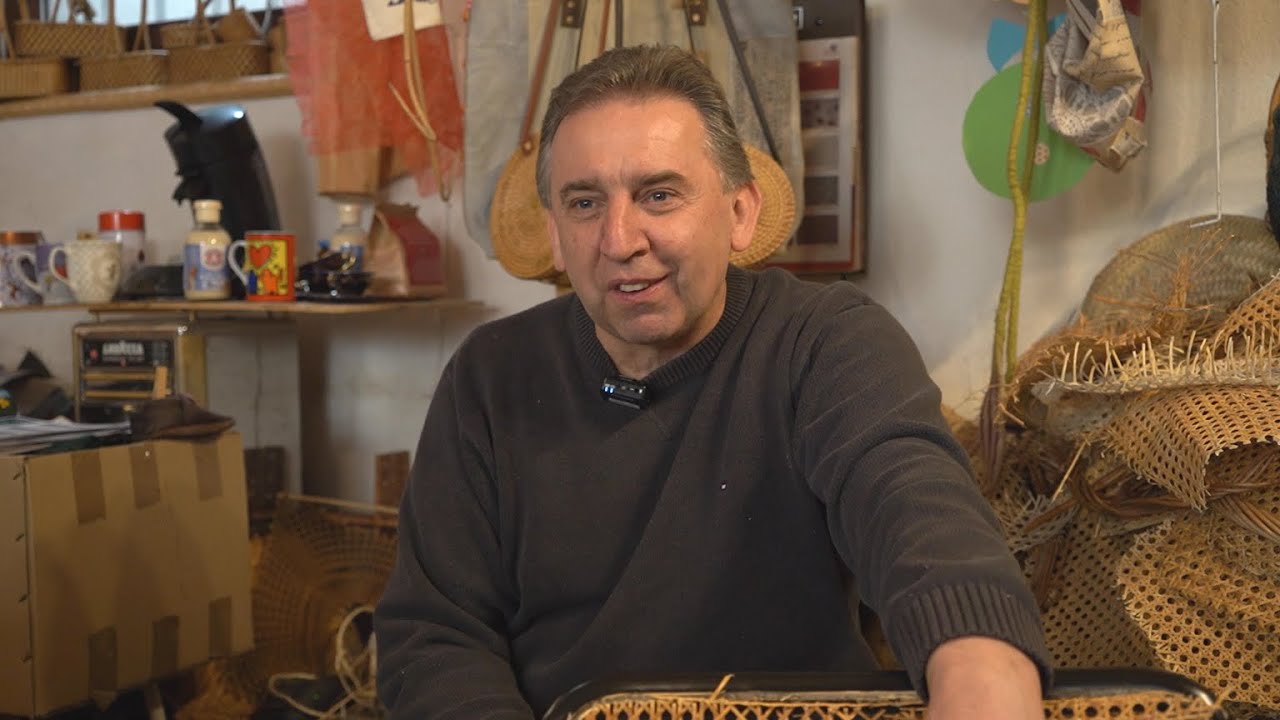 Handwerk in Regensburg: Hans Weger flicht Körbe noch selbst