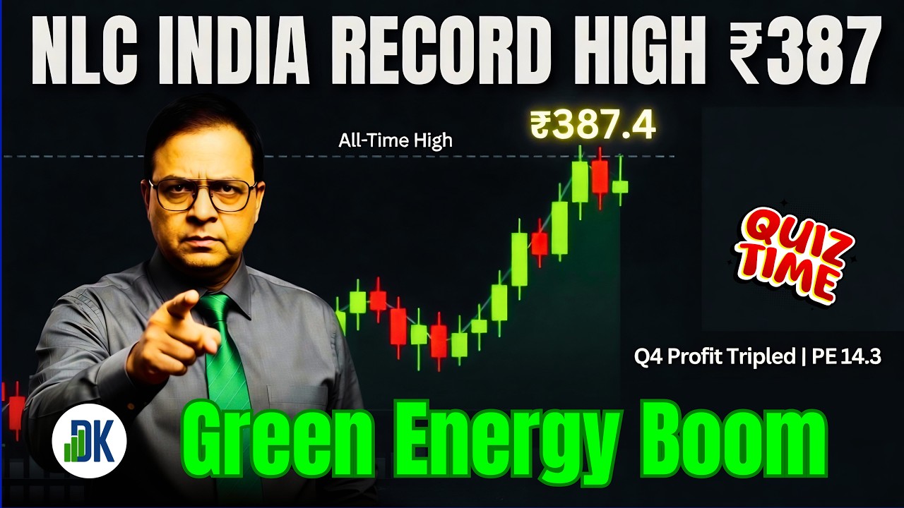 NLC India Q4 FY26 Results & Full Stock Analysis | DK Sinha's Zero to Hero
